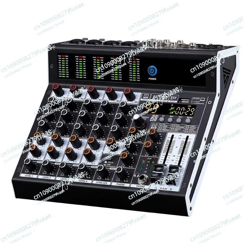 BMG-06S 6-Channel Professional Mixer Mixing Console with USB Bluetooth for Studio/Stage
BMG-06S 6-Channel Professional Mixer Mixing Console with USB Bluetooth for Studio/Stage