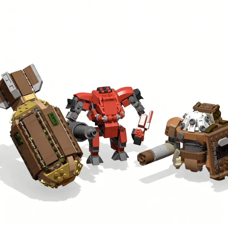 675pcs MOC Ultrakill Character Pack Ideas CUUSOO Model Building Blocks Construction Toy Christmas Gifts DIY Creative Idea Brick
675pcs MOC Ultrakill Character Pack Ideas CUUSOO Model Building Blocks Construction Toy Christmas Gifts DIY Creative Idea Brick