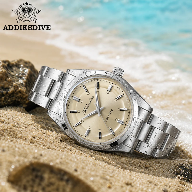 ADDIESDIVE New Men's Watch Luxury K1 Bubble Mirror VH31 Quartz Wristwatch 36mm Stainless Steel 100m Waterproof Luminous Fashion
ADDIESDIVE New Men's Watch Luxury K1 Bubble Mirror VH31 Quartz Wristwatch 36mm Stainless Steel 100m Waterproof Luminous Fashion