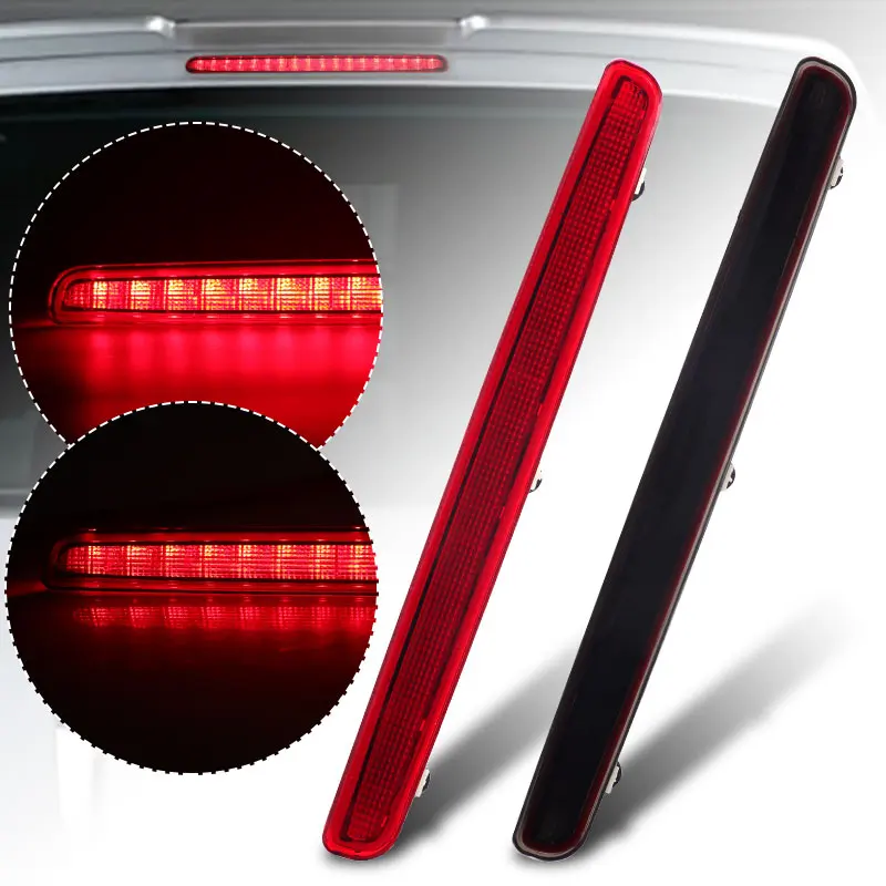 Red/SmokeLED Third Rear High Level Brake Light Tail Stop Lamp For VW T5 T6 Transporter Multivan Caravelle 2003-2014 7E0945097
Red/SmokeLED Third Rear High Level Brake Light Tail Stop Lamp For VW T5 T6 Transporter Multivan Caravelle 2003-2014 7E0945097