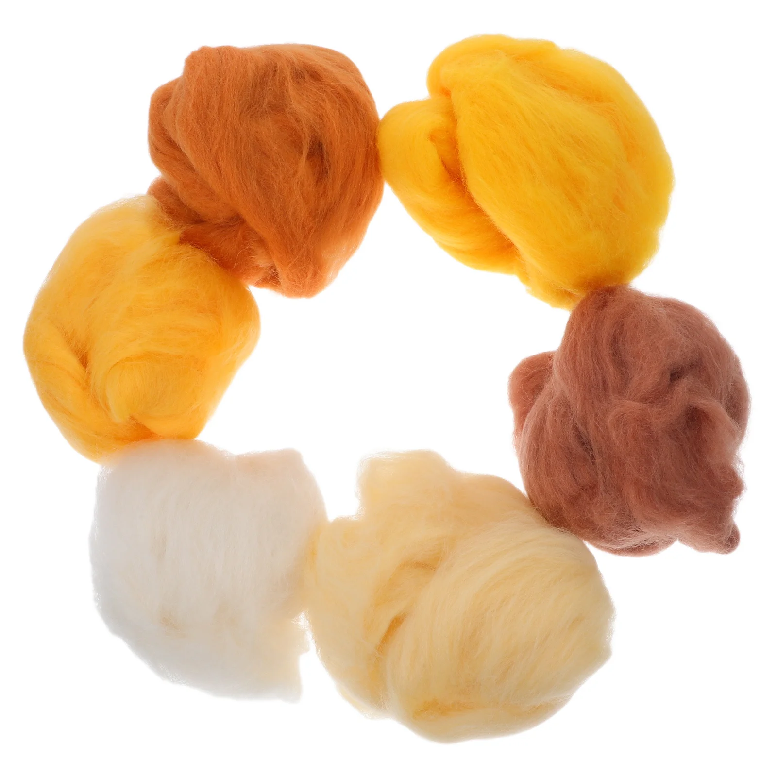 6 Bags Needle Felting Wool Roving Colored Fiber for DIY Crafts Wet Felting Home Decoration Making Kit Materials
6 Bags Needle Felting Wool Roving Colored Fiber for DIY Crafts Wet Felting Home Decoration Making Kit Materials