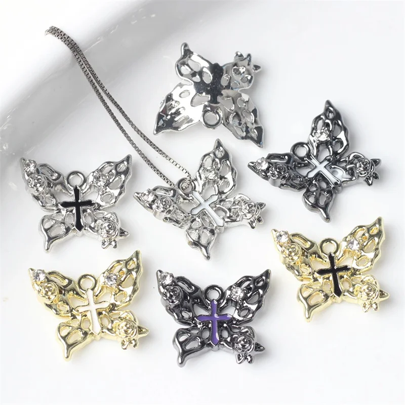 10pcs Silvery Golden Color Pendant Charms Handmade Butterfly Necklace Earrings Pendants Diy Jewelry Making Findings Accessories
10pcs Silvery Golden Color Pendant Charms Handmade Butterfly Necklace Earrings Pendants Diy Jewelry Making Findings Accessories