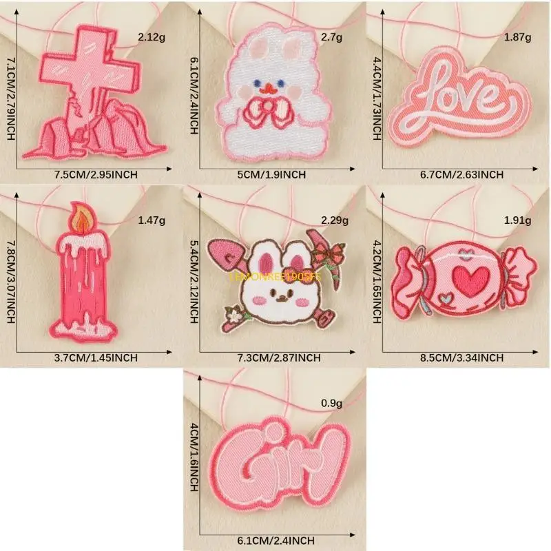 DXAE 7PCS Cartoon Fabric Appliques Sewing On Patches for Clothing and Craft Decors
DXAE 7PCS Cartoon Fabric Appliques Sewing On Patches for Clothing and Craft Decors