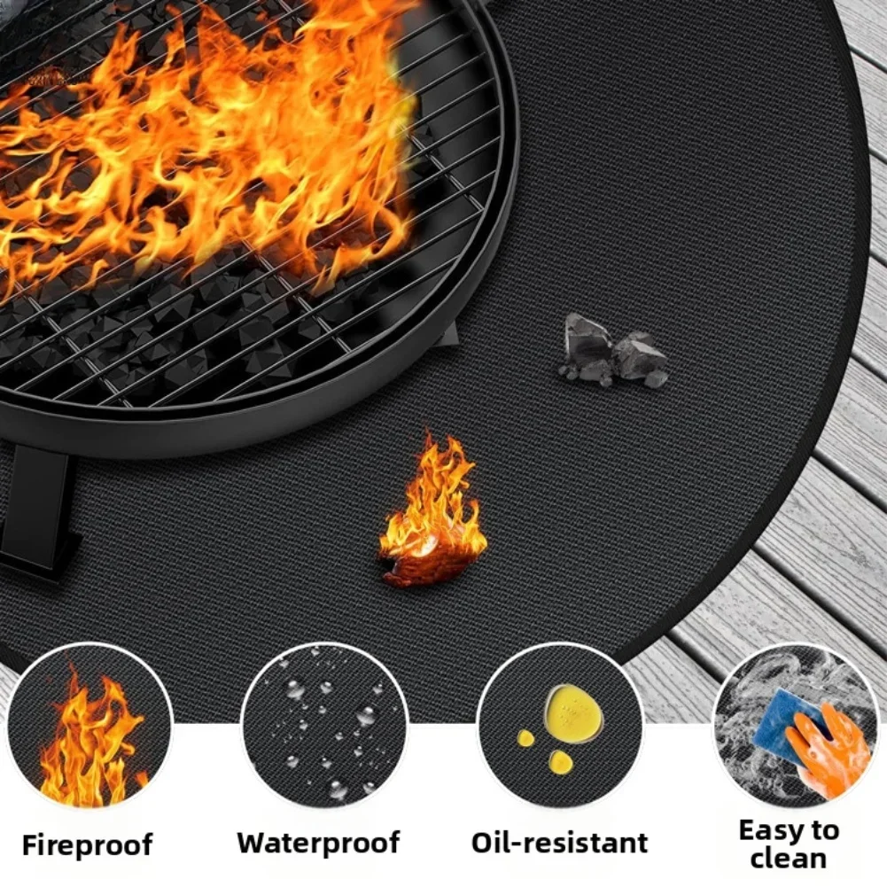 Silicone Fiberglass Pad Fireproof Grill Mat For Outdoor Barbecue Reusable Design Resistant To Wear For Gas Grills
Silicone Fiberglass Pad Fireproof Grill Mat For Outdoor Barbecue Reusable Design Resistant To Wear For Gas Grills