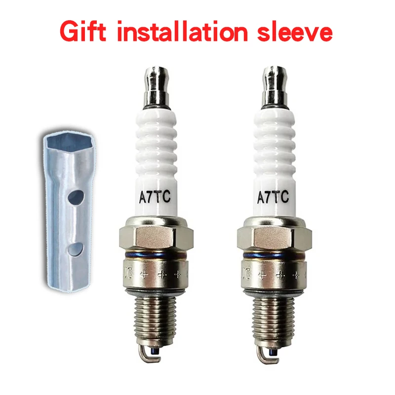 A7TC/MCR7HSA Spark Plug for Yamaha Suzuki Motorcycle Scooter GY6 50/70/90cc 110cc 125cc 150 off-road vehicle scooter Accessories
A7TC/MCR7HSA Spark Plug for Yamaha Suzuki Motorcycle Scooter GY6 50/70/90cc 110cc 125cc 150 off-road vehicle scooter Accessories