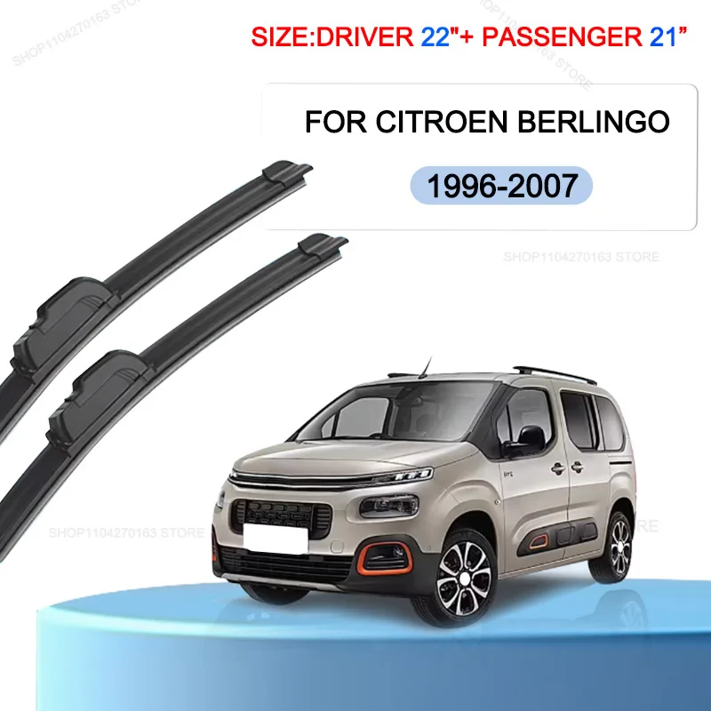 Car Wiper Blades For Citroen Berlingo 1996-2007 Windshield Windscreen Front Window Blades 22"+21" Car Accessories
Car Wiper Blades For Citroen Berlingo 1996-2007 Windshield Windscreen Front Window Blades 22"+21" Car Accessories