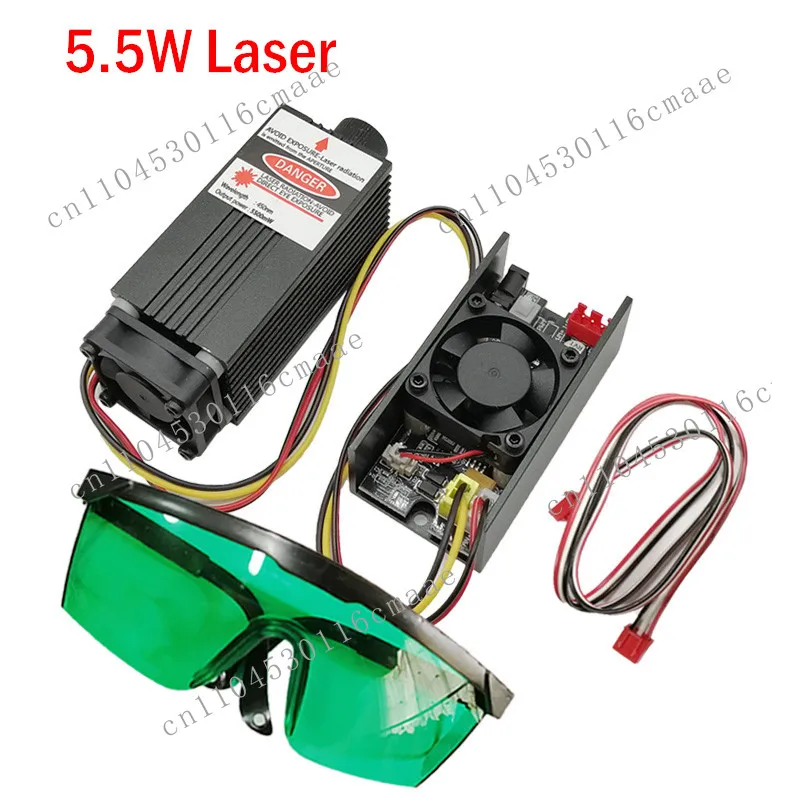 Laser Head Module 2.5W 3W 5.5W 7W 10W 15W 20W with Safety Glasses for Engraving Machine
Laser Head Module 2.5W 3W 5.5W 7W 10W 15W 20W with Safety Glasses for Engraving Machine