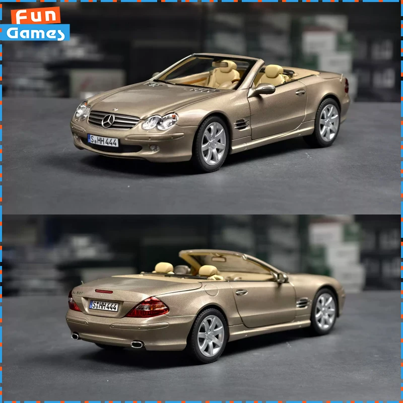 NOREV 1/18 Scale 2003 Mercedes Benz SL500 R230 Classic Convertible Authentic Diecast Car Model Collection Ornament Toys Gift
NOREV 1/18 Scale 2003 Mercedes Benz SL500 R230 Classic Convertible Authentic Diecast Car Model Collection Ornament Toys Gift