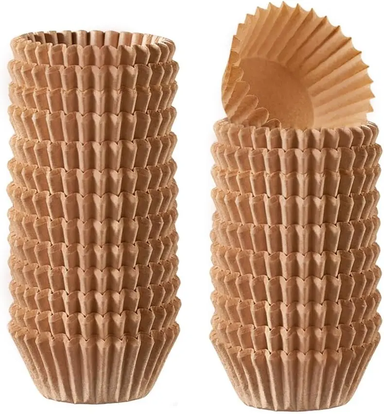 500 Pcs Kraft Mini Cupcake Liners - Grease-Proof, Food Grade, Durable Baking Cups for Muffins & Cupcakes
500 Pcs Kraft Mini Cupcake Liners - Grease-Proof, Food Grade, Durable Baking Cups for Muffins & Cupcakes