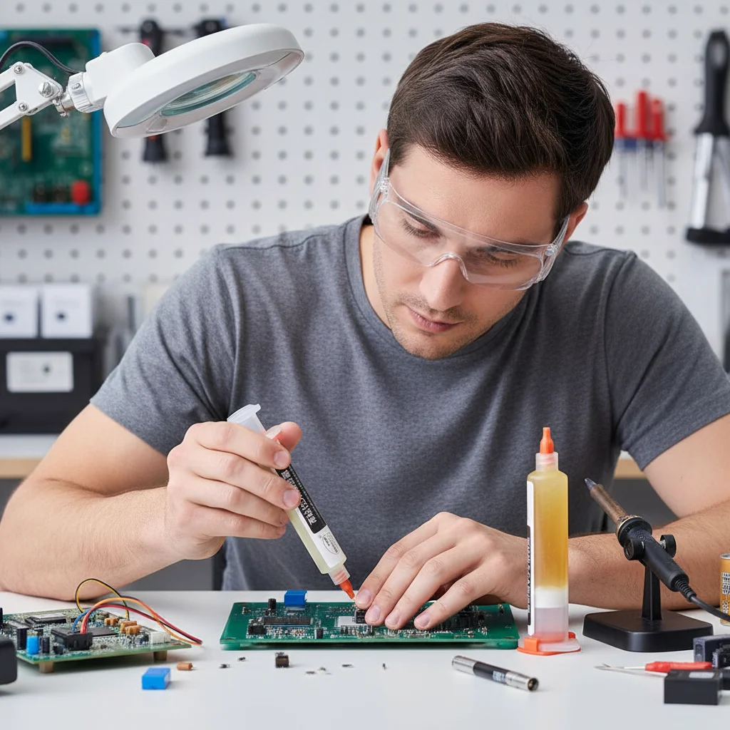 Advanced Formula 10cc Capacity Welding Flux No-Clean Type Oil Based Soldering Flux BGA Flux Electronic Maintenance
Advanced Formula 10cc Capacity Welding Flux No-Clean Type Oil Based Soldering Flux BGA Flux Electronic Maintenance