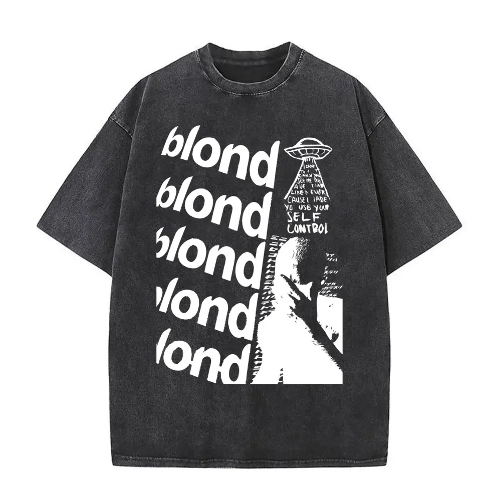 Washed Vintage Frank Oversized Tshirt Blond Hip Hop Trend T-shirts Rapper Ocean Fashion T Shirt Men's Casual Short Sleeve Tees
Washed Vintage Frank Oversized Tshirt Blond Hip Hop Trend T-shirts Rapper Ocean Fashion T Shirt Men's Casual Short Sleeve Tees