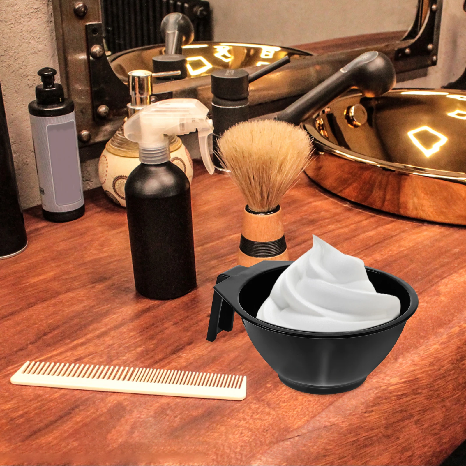 5pcs Hair Dye Mixing Bowl Color Bowls Salon Plastic Tinting Cream DIY Supplies Black Large Size Stable Material Portable
5pcs Hair Dye Mixing Bowl Color Bowls Salon Plastic Tinting Cream DIY Supplies Black Large Size Stable Material Portable