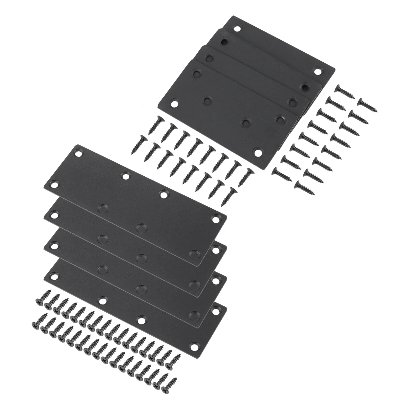 4Pcs Stainless Steel Mending Bracket Plate Metal Shelf Support Fixing Joining Plate for Furniture/Wood/Shelves/Cabinet w/ Screws
4Pcs Stainless Steel Mending Bracket Plate Metal Shelf Support Fixing Joining Plate for Furniture/Wood/Shelves/Cabinet w/ Screws