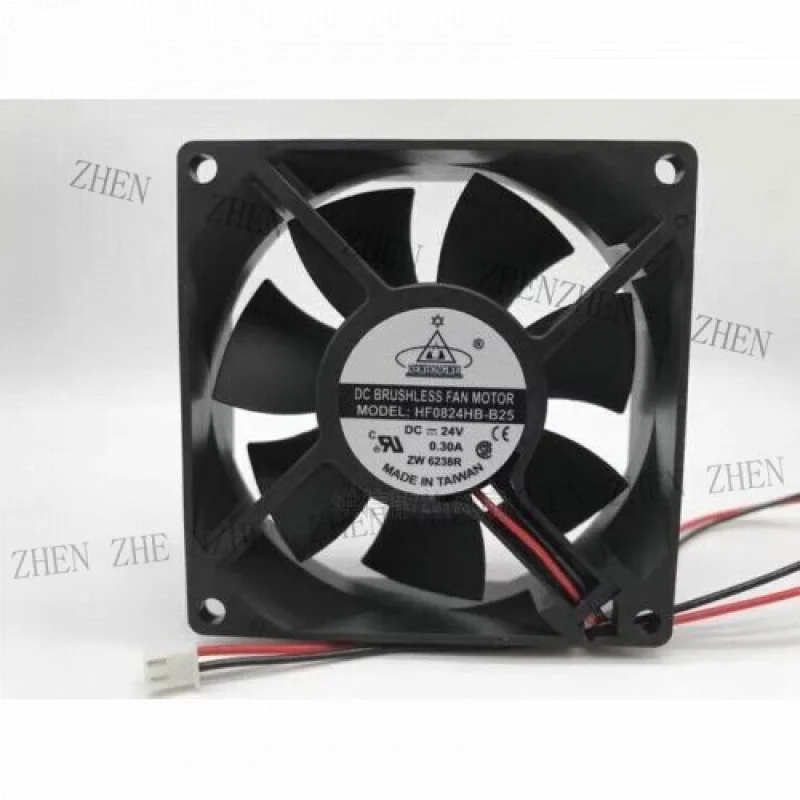 Y 1 шт. ДЛЯ YIHUAKEJI HF0824HB-B25 8025 DC24V 0,30A 8 см 2-проводной инверторный охлаждающий вентилятор
Y 1 шт. ДЛЯ YIHUAKEJI HF0824HB-B25 8025 DC24V 0,30A 8 см 2-проводной инверторный охлаждающий вентилятор