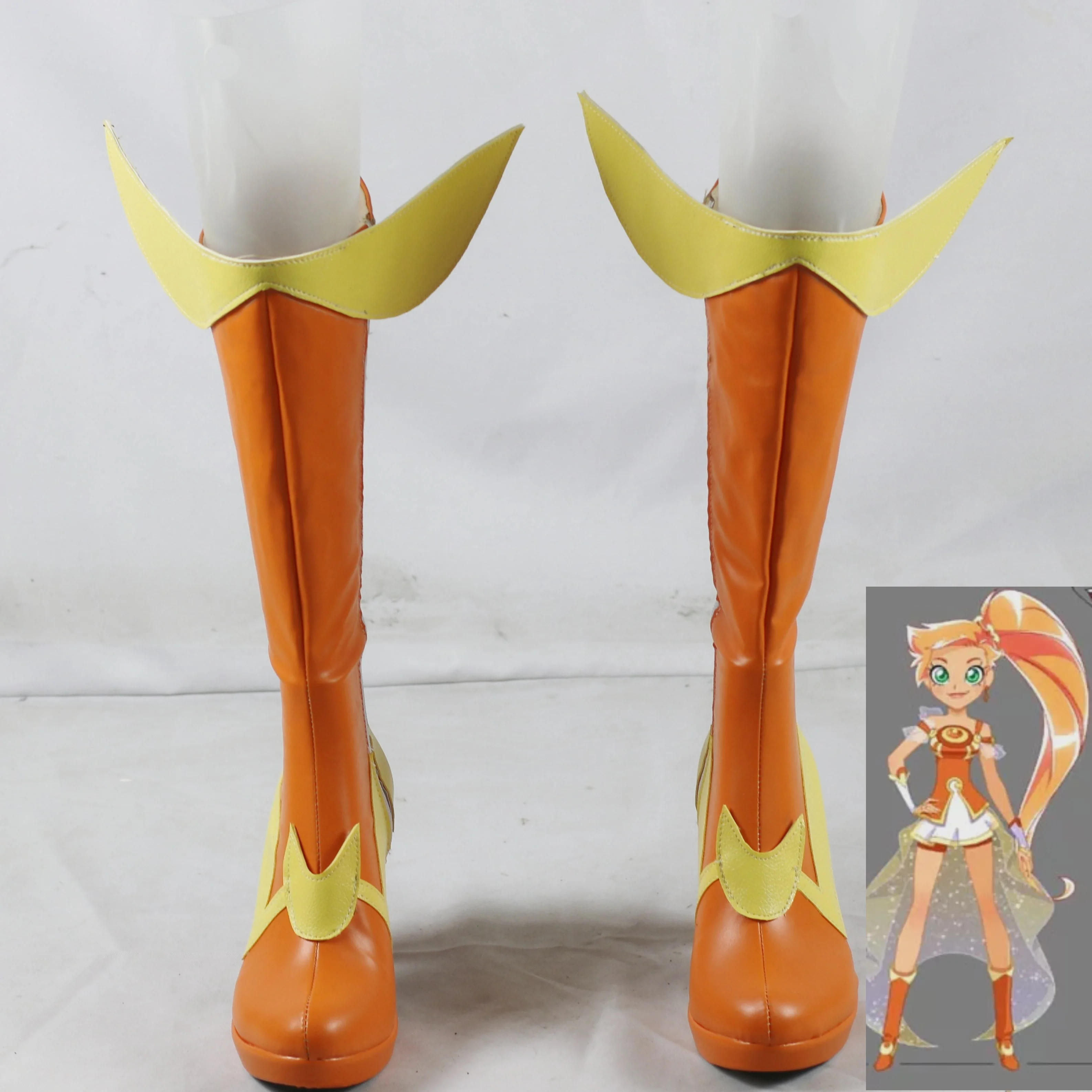 Anime LoliRock Auriana Cosplay Shoes Orange Boots Halloween Carnival Party Christmas Costume Accessories Props
Anime LoliRock Auriana Cosplay Shoes Orange Boots Halloween Carnival Party Christmas Costume Accessories Props