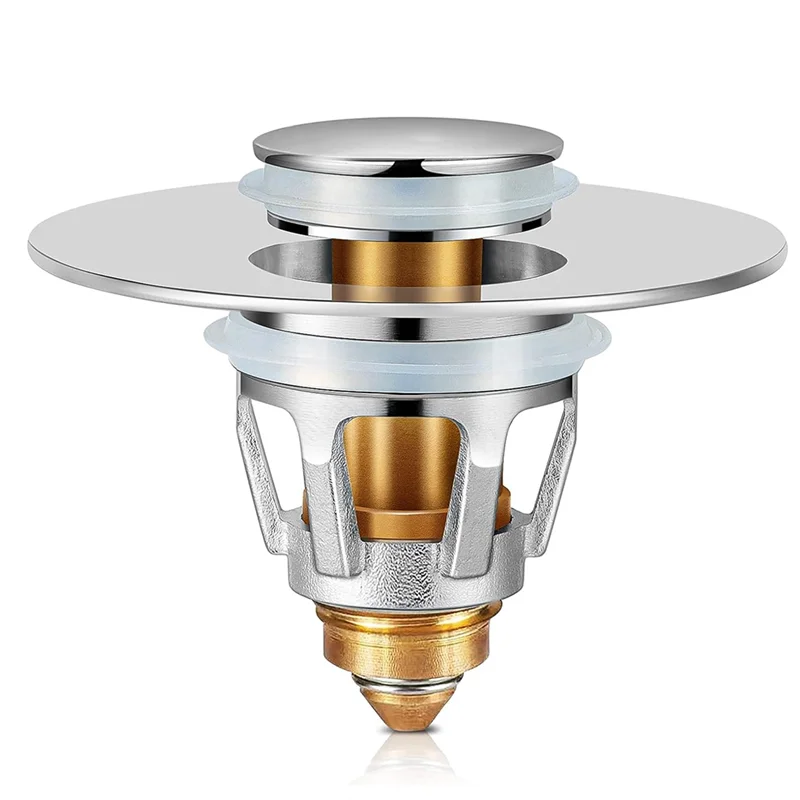 CQMF-Раковина для ванной комнаты Пробка для слива ванной комнаты для стандартных сливных отверстий из США 1,1–1,5 дюйма 
CQMF-Раковина для ванной комнаты Пробка для слива ванной комнаты для стандартных сливных отверстий из США 1,1–1,5 дюйма