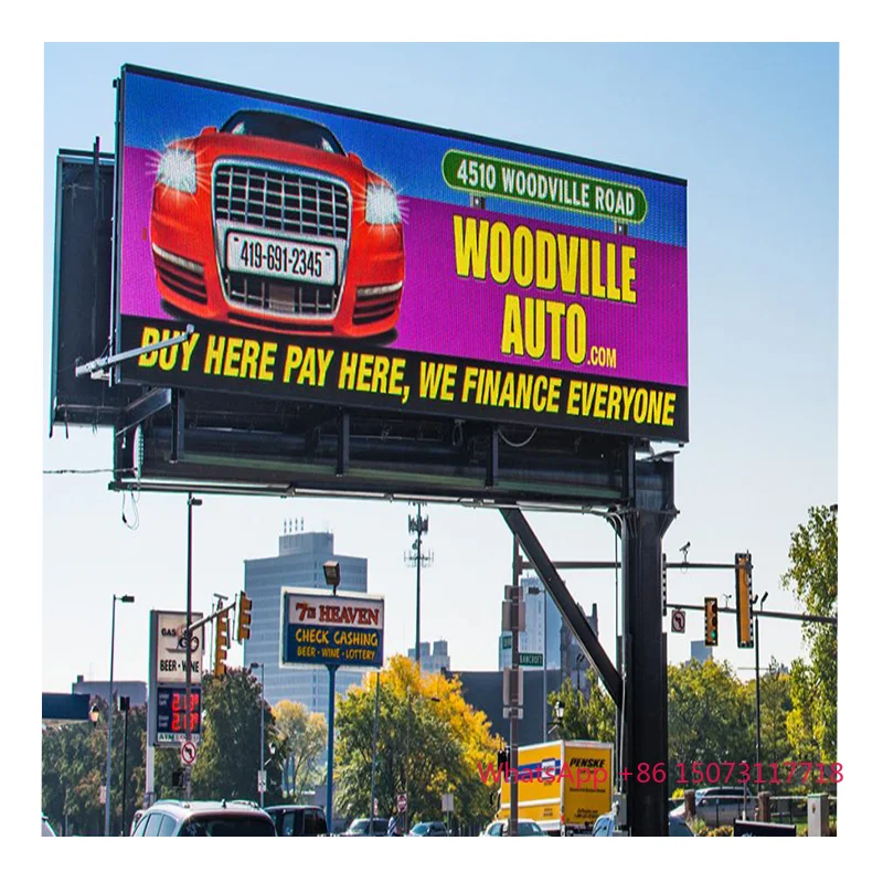 Наружный светодиодный дисплей, рекламный щит P8mm, уличный светодиодный экран, полноцветный уличный светодиодный дисплей
Наружный светодиодный дисплей, рекламный щит P8mm, уличный светодиодный экран, полноцветный уличный светодиодный дисплей