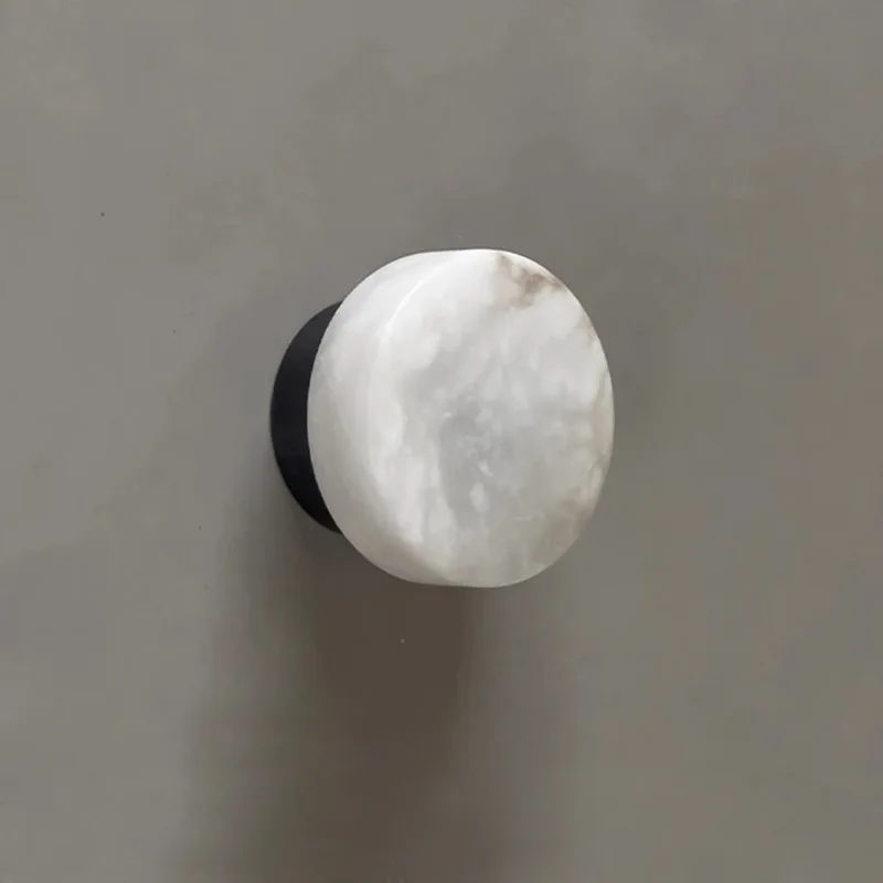 Spain Natural Rotundity Marble LED Wall Lamp Moden High-end Living Room Bedroom Restaurant Corridor Aluminium Base Sconces Light
Spain Natural Rotundity Marble LED Wall Lamp Moden High-end Living Room Bedroom Restaurant Corridor Aluminium Base Sconces Light