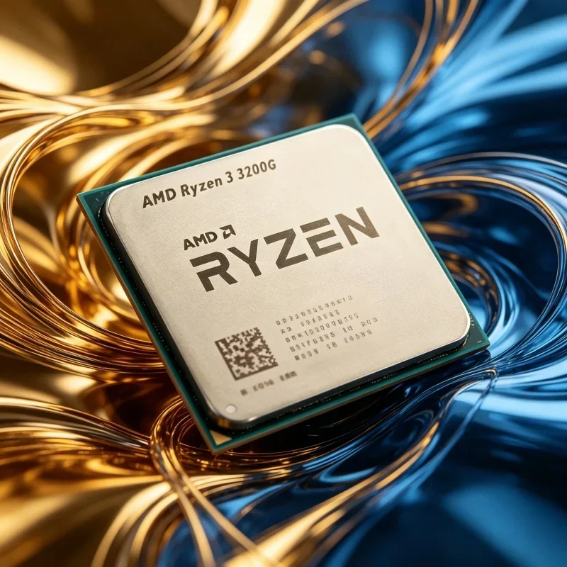 AMD Gaming CPU Ryzen 3 3200G R3 3200G 3.6GHz Quad-Core 4-Thread 65W AM4 with Radeon Vega 8 Graphics
AMD Gaming CPU Ryzen 3 3200G R3 3200G 3.6GHz Quad-Core 4-Thread 65W AM4 with Radeon Vega 8 Graphics