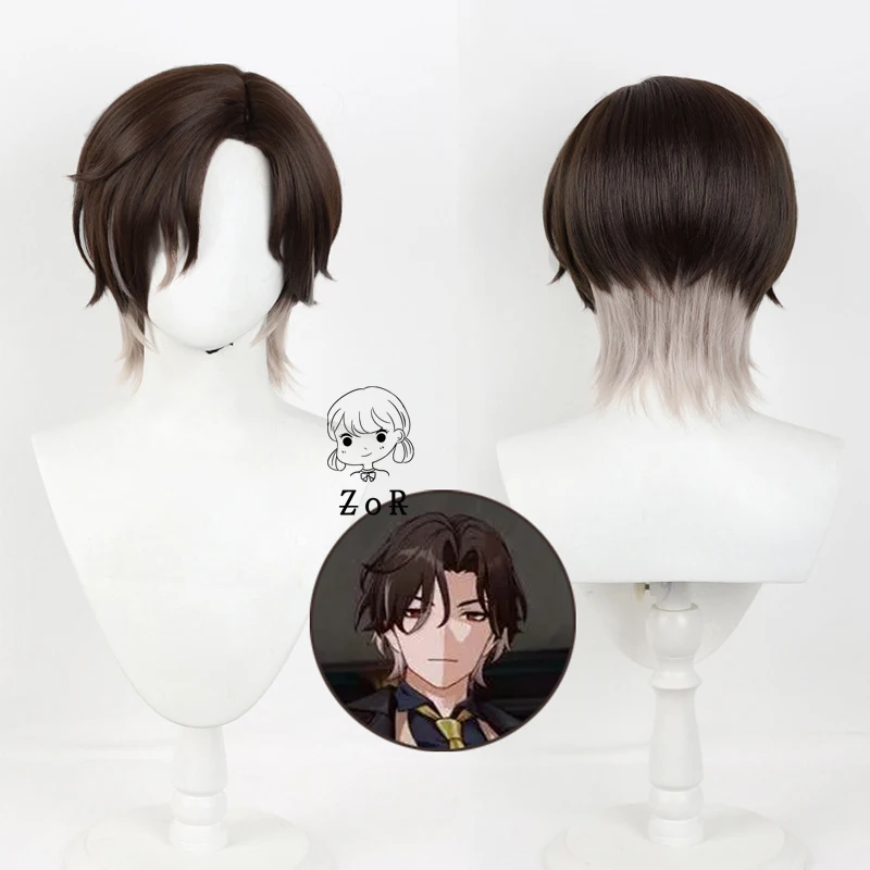 Mr Reca Wig Game Honkai:Star Rail Cosplay Men 30cm Brown Short Hair High Heat Resistant Wig Mr Reca Cosplay +Free Wig Cap
Mr Reca Wig Game Honkai:Star Rail Cosplay Men 30cm Brown Short Hair High Heat Resistant Wig Mr Reca Cosplay +Free Wig Cap