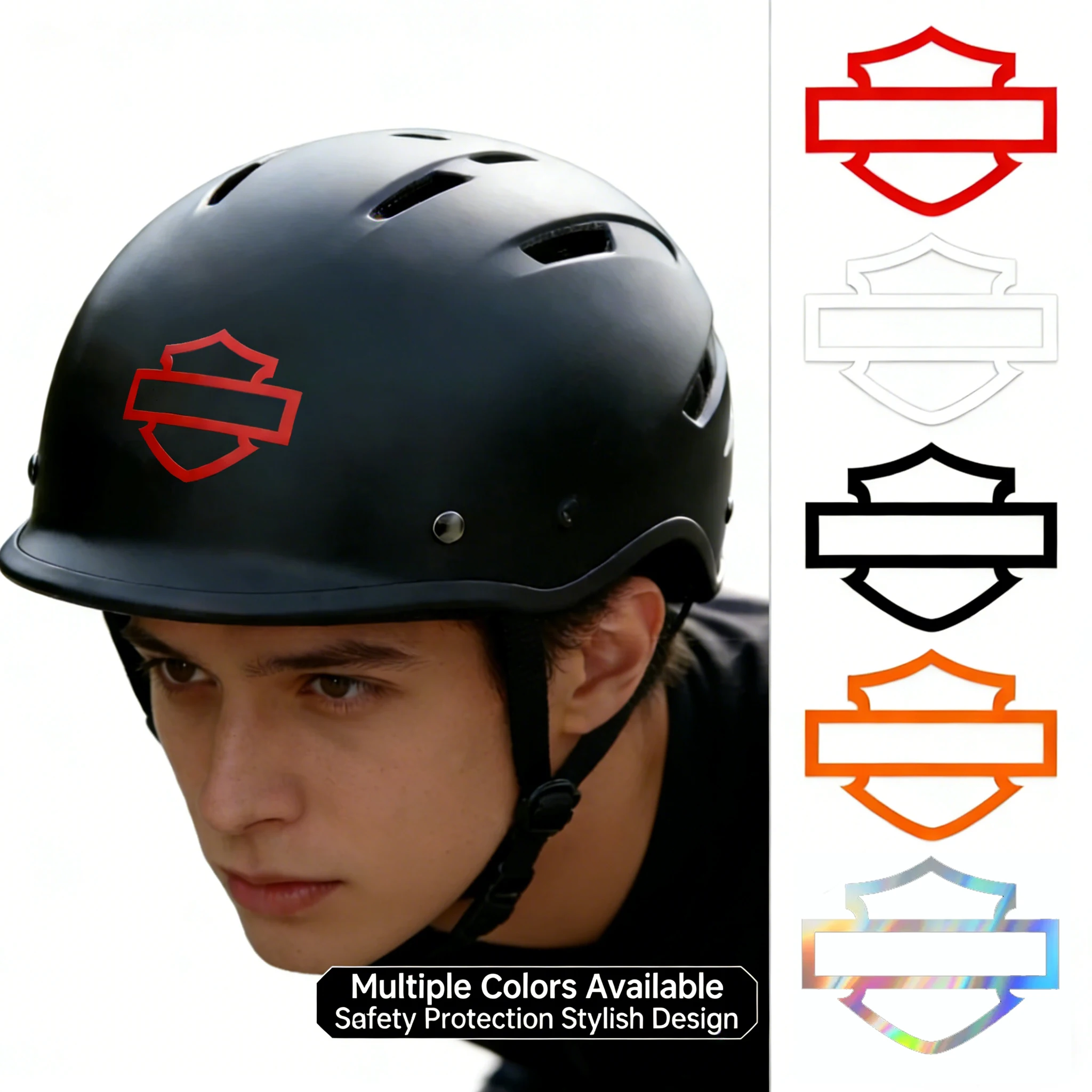 Vinyl Harley Davidson Emblem Logo Motorcycle Helmet Sticker Tank Decal #1
Vinyl Harley Davidson Emblem Logo Motorcycle Helmet Sticker Tank Decal #1