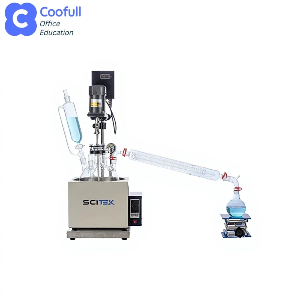 Mixing Machine 1L Single Layer Glass Reactor Chemical Reactor Distillation Reactor
Mixing Machine 1L Single Layer Glass Reactor Chemical Reactor Distillation Reactor