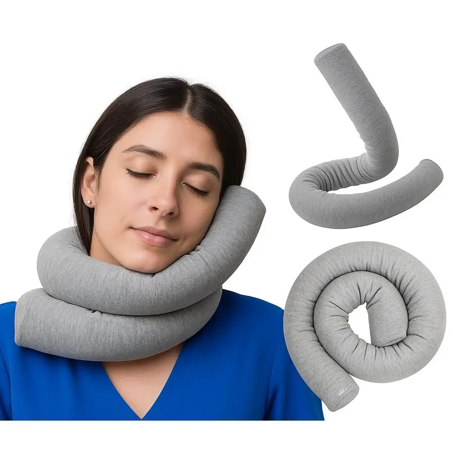 Twist Memory Foam Travel Pillow for Neck, Chin, Lumbar and Leg Support Neck Pillows for Sleeping Travel Airplane Adjustable, Ben
Twist Memory Foam Travel Pillow for Neck, Chin, Lumbar and Leg Support Neck Pillows for Sleeping Travel Airplane Adjustable, Ben
