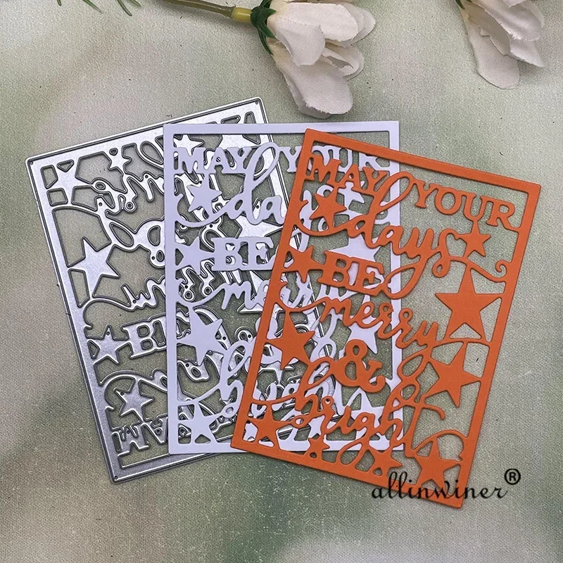 Christmas wishes frame Metal Cutting Dies Stencils Die Cut for DIY Scrapbooking Album Paper Card Embossing
Christmas wishes frame Metal Cutting Dies Stencils Die Cut for DIY Scrapbooking Album Paper Card Embossing