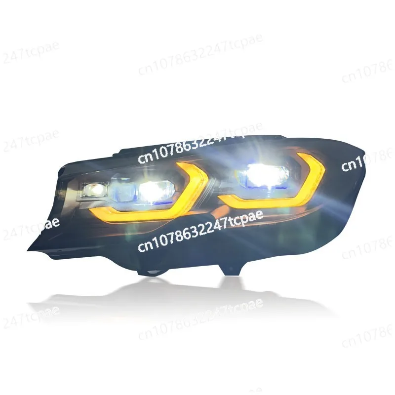 Suitable for BMW's new 3 Series laser headlight assembly modified with new LED spoon headlights
Suitable for BMW's new 3 Series laser headlight assembly modified with new LED spoon headlights