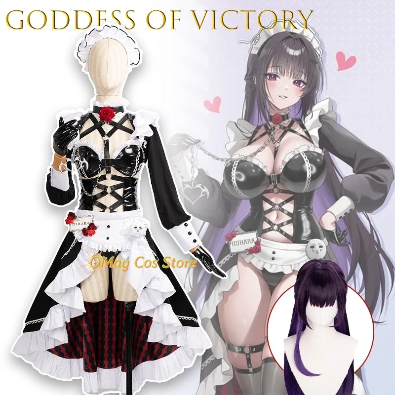 Взрослый богиня победы Nikke Gallery Cafe Mihara Collaboration Косплей Костюм Аниме Disfraz Хэллоуин Mujer
Взрослый богиня победы Nikke Gallery Cafe Mihara Collaboration Косплей Костюм Аниме Disfraz Хэллоуин Mujer