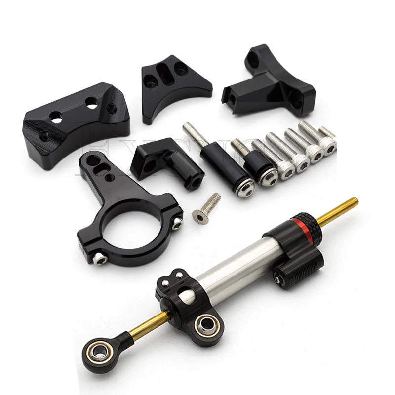 For Kawasaki Ninja 400 2018-2024 2025 CNC Motorcycle Stabilizer Fiber Carbon Steering Damper with Bracket Support Mounting Kit
For Kawasaki Ninja 400 2018-2024 2025 CNC Motorcycle Stabilizer Fiber Carbon Steering Damper with Bracket Support Mounting Kit