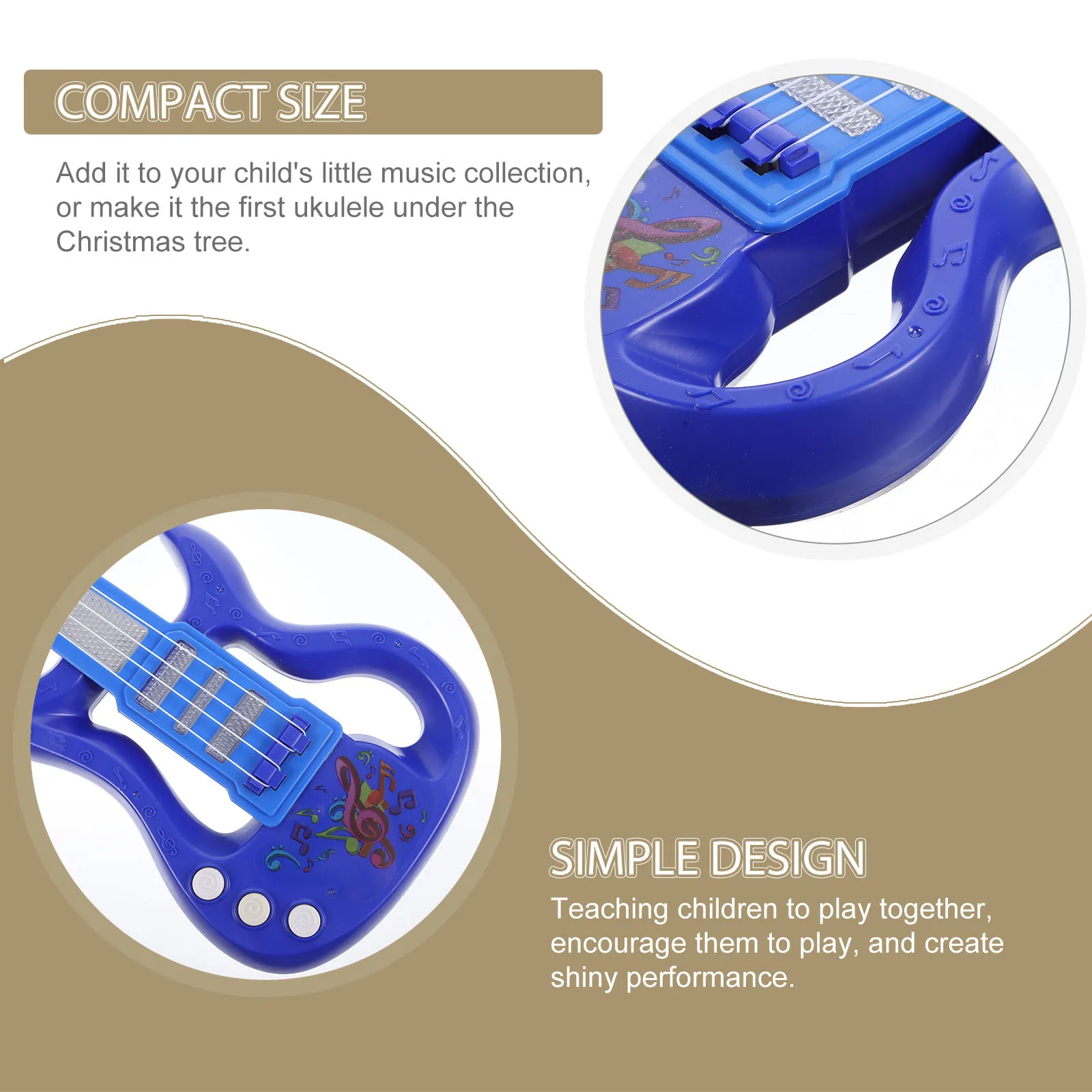 Mini Electric Guitar Toy Kids Ukulele Musical Instrument Toy Portable Light Practice Beginner Educational Plaything Simulation
Mini Electric Guitar Toy Kids Ukulele Musical Instrument Toy Portable Light Practice Beginner Educational Plaything Simulation