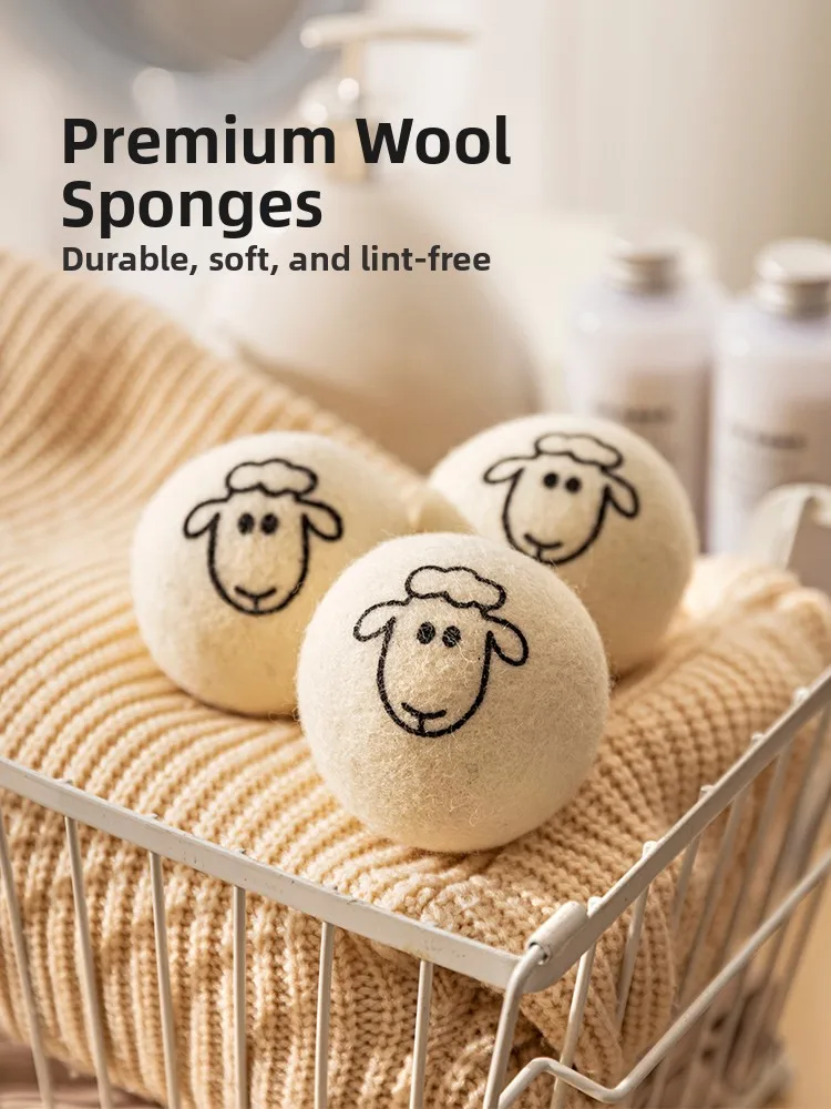 Modern Housewife Large Size Wool Ball for Laundry Drying Machine Anti-Tangle Friction Special Washing Ball Fuzz Remover
Modern Housewife Large Size Wool Ball for Laundry Drying Machine Anti-Tangle Friction Special Washing Ball Fuzz Remover