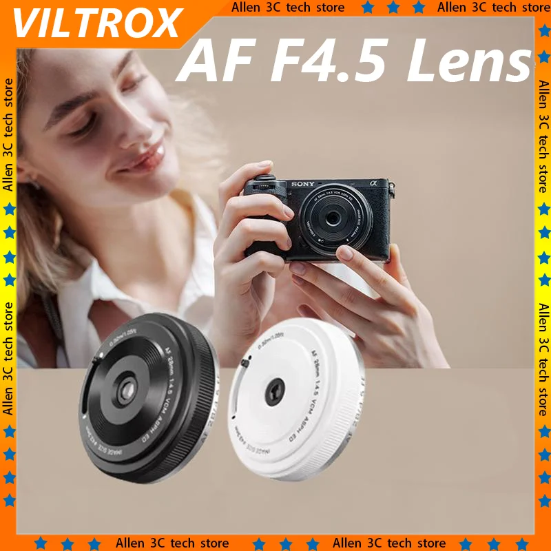 New VILTROX AF Lens 28mm F4.5 Autofocus Full Frame Lens Custom Retro Ultra-Thin Camera Lens For Sony Fuji Street Photography
New VILTROX AF Lens 28mm F4.5 Autofocus Full Frame Lens Custom Retro Ultra-Thin Camera Lens For Sony Fuji Street Photography