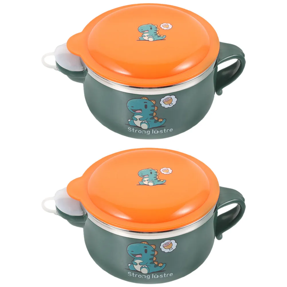 Набор из 2-х микроволновых чаш для супа: быстрое приготовление, для детей, из нержавеющей стали, для рамена, кофе, хлопьев, с ручкой и крышкой
Набор из 2-х микроволновых чаш для супа: быстрое приготовление, для детей, из нержавеющей стали, для рамена, кофе, хлопьев, с ручкой и крышкой