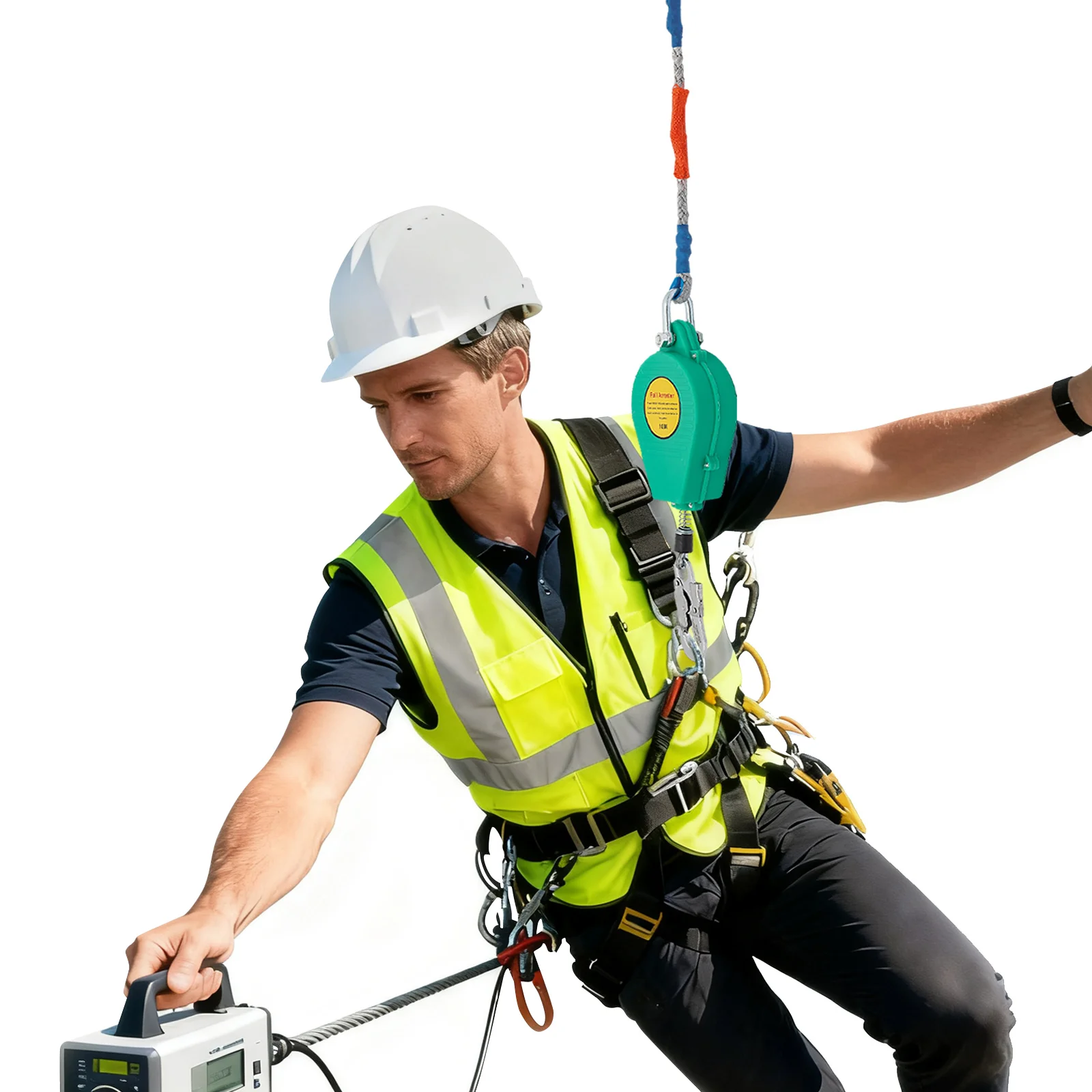 Самовыдвижной ограничитель падения, подвесная защита от падения, защитное снаряжение от падения, оборудование для защиты от падения 330 фунтов
Самовыдвижной ограничитель падения, подвесная защита от падения, защитное снаряжение от падения, оборудование для защиты от падения 330 фунтов