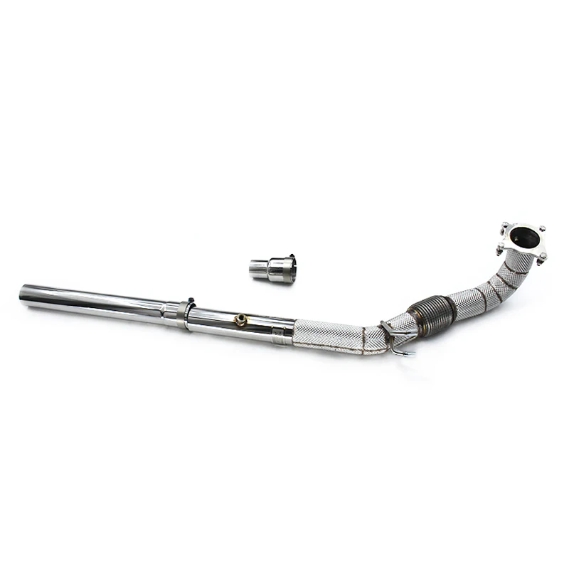 OBM Stainless Steel Exhaust Pipes Exhaust Downpipe For Audi TT/TTS MK3/8S 2.0T 2015-2023 Exhaust Header Shield Manufacture
OBM Stainless Steel Exhaust Pipes Exhaust Downpipe For Audi TT/TTS MK3/8S 2.0T 2015-2023 Exhaust Header Shield Manufacture