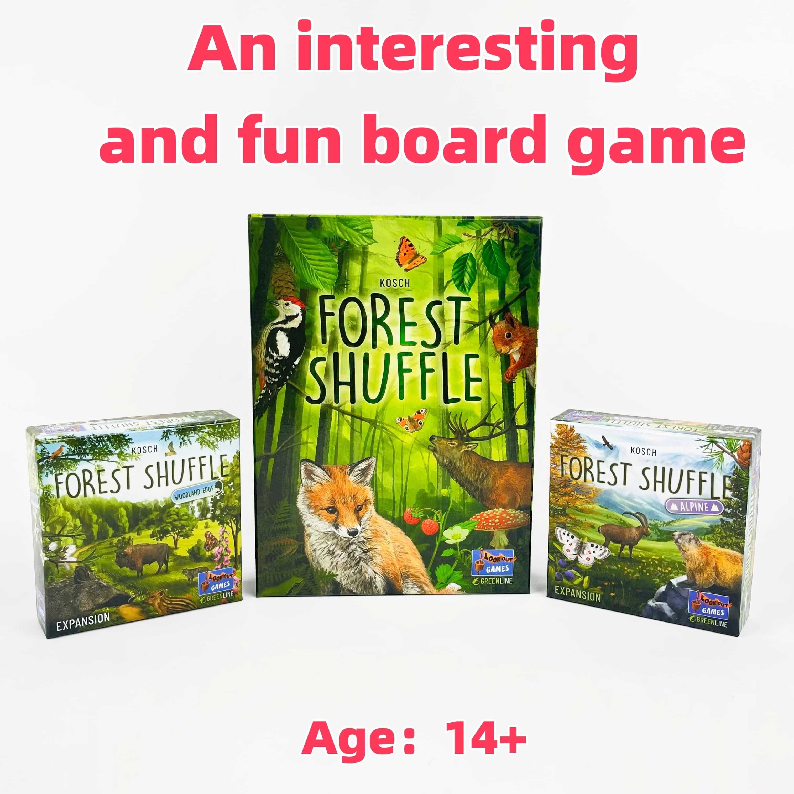 Forest Shuffle Strategy Card Game: Nature-Themed Social Board Game for 4-8 Players, Parties & Families (English)
Forest Shuffle Strategy Card Game: Nature-Themed Social Board Game for 4-8 Players, Parties & Families (English)