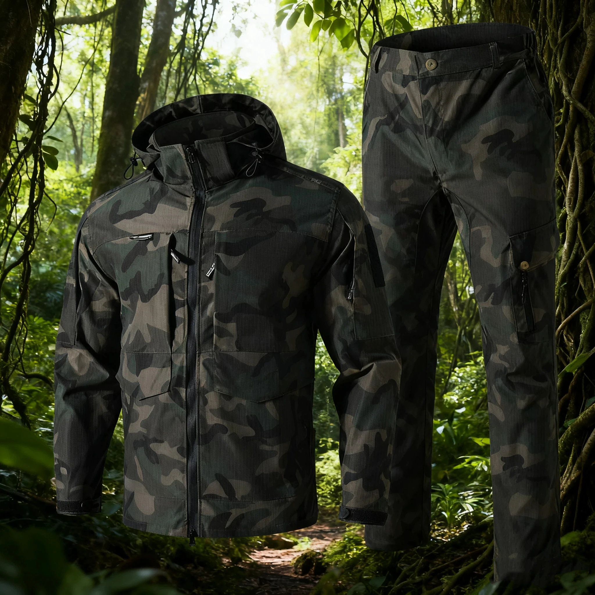 Мужской камуфляжный костюм, весенне-осенняя военная тренировочная одежда, уличная спецодежда, дышащая сетка, боевая защита труда, тактическая
Мужской камуфляжный костюм, весенне-осенняя военная тренировочная одежда, уличная спецодежда, дышащая сетка, боевая защита труда, тактическая