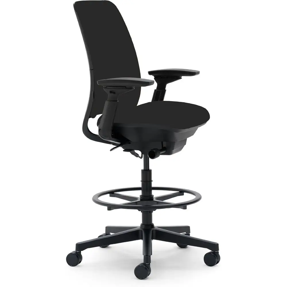 Adjustable Arm Stool in Black, Fully Customizable
Adjustable Arm Stool in Black, Fully Customizable