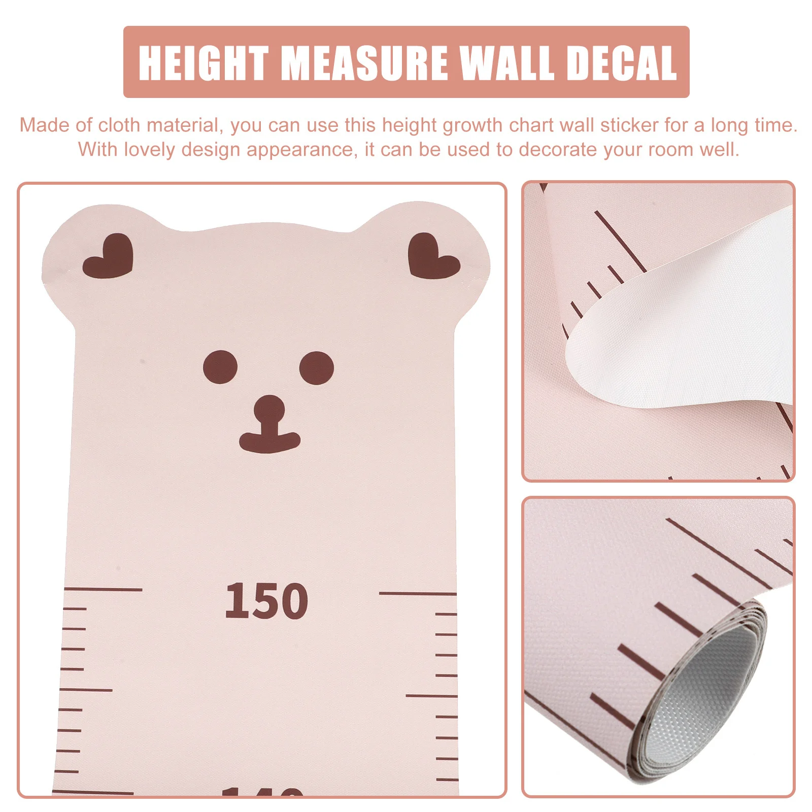 1pcs Height Growth Chart Wall Sticker Kids Room Decor Baby Nursery Measurement Ruler Decal For Children Kindergarten Home
1pcs Height Growth Chart Wall Sticker Kids Room Decor Baby Nursery Measurement Ruler Decal For Children Kindergarten Home