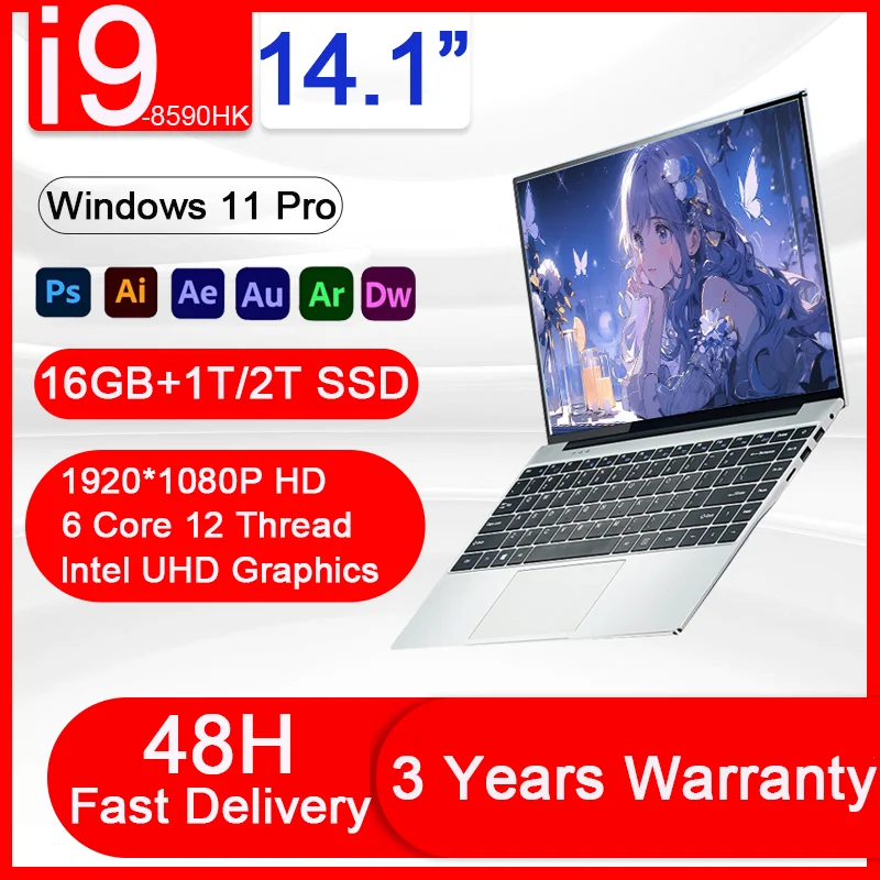 Игровой ноутбук Windows 11 i9 Intel Core i9 8950HK Ноутбуки 16 ГБ DDR4 1 ТБ SSD Ноутбук ПК Геймер Компьютер Офис Учебный ноутбук ПК
Игровой ноутбук Windows 11 i9 Intel Core i9 8950HK Ноутбуки 16 ГБ DDR4 1 ТБ SSD Ноутбук ПК Геймер Компьютер Офис Учебный ноутбук ПК
