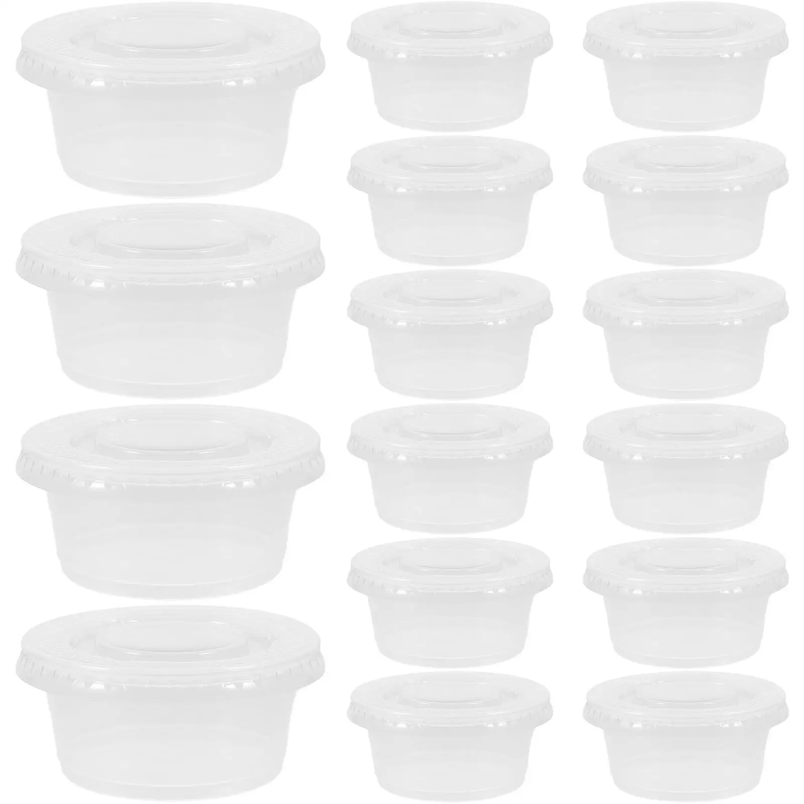 100 Pcs Paint Containers with Lids Disposable Sauce Cup Seasoning Cups Packing Box Comfy
100 Pcs Paint Containers with Lids Disposable Sauce Cup Seasoning Cups Packing Box Comfy
