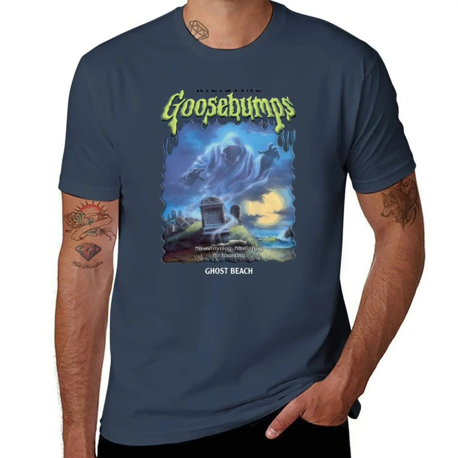 Ghost Beach Goosebumps T-Shirt t shirt men 100% cotton luxury brand t shirt man casual T-Shirt
Ghost Beach Goosebumps T-Shirt t shirt men 100% cotton luxury brand t shirt man casual T-Shirt