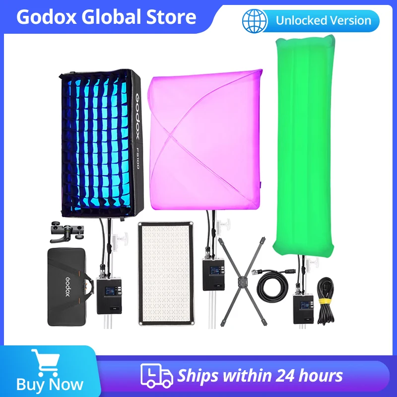 Godox FL100R FL200R FL200SR Full Color Flexible LED Mat Li-ion RGB RAtmosphere Lights with App Control Live Streaming Fill Light
Godox FL100R FL200R FL200SR Full Color Flexible LED Mat Li-ion RGB RAtmosphere Lights with App Control Live Streaming Fill Light