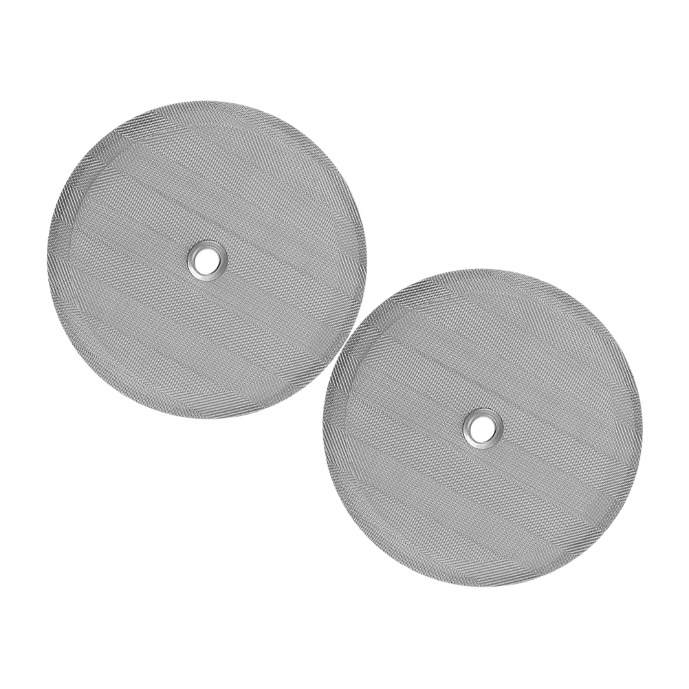 2 Pcs Coffee Filter Reusable Mesh Stainless Steel Espresso Pot Funnel Strainer 100mm Diameter Corrosion Resistant Easy Clean
2 Pcs Coffee Filter Reusable Mesh Stainless Steel Espresso Pot Funnel Strainer 100mm Diameter Corrosion Resistant Easy Clean