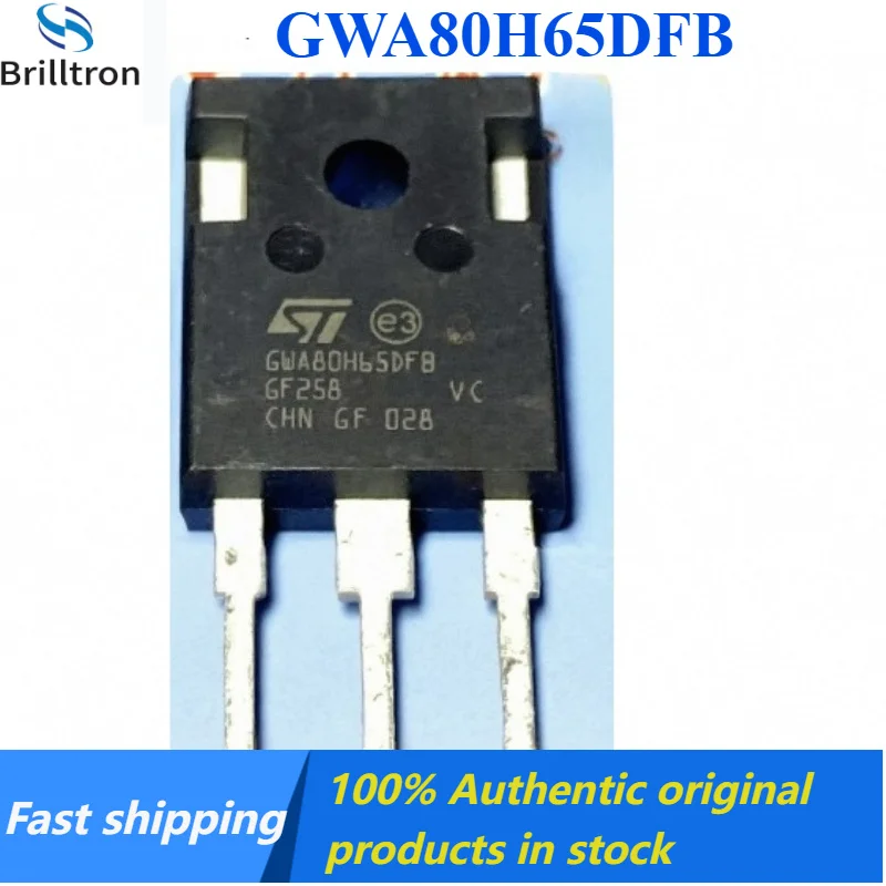 5-20PCS NEW GWA80H65DFB GWA80H65 80A 650V TO-247 IGBT Power Transistor Brand New, Original Stock, Hot Selling.
5-20PCS NEW GWA80H65DFB GWA80H65 80A 650V TO-247 IGBT Power Transistor Brand New, Original Stock, Hot Selling.