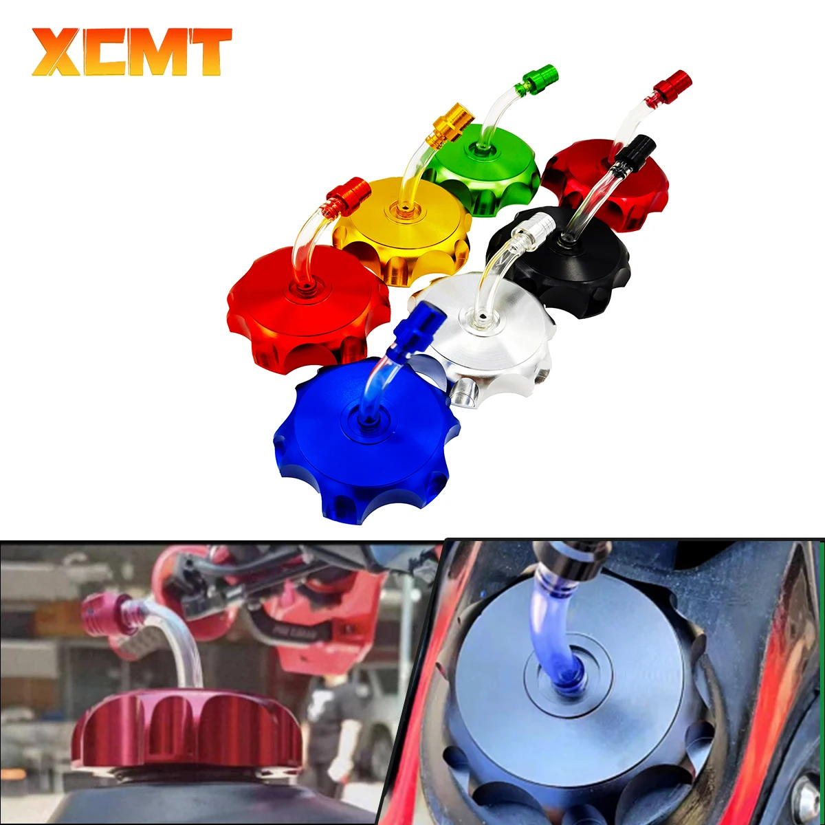 Universal 50mm CNC Aluminum Racing Gas Fuel Tank Cap With Vent Cap For Yamaha Kawasaki Honda KTM Suzuki Motorcycle Dirt Bike ATV
Universal 50mm CNC Aluminum Racing Gas Fuel Tank Cap With Vent Cap For Yamaha Kawasaki Honda KTM Suzuki Motorcycle Dirt Bike ATV