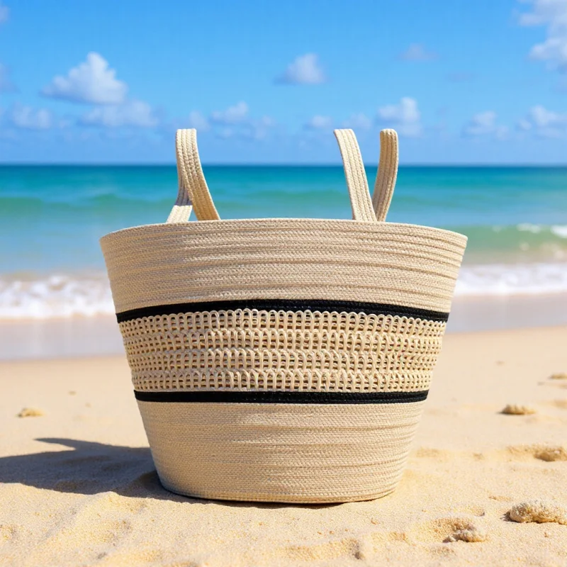 Woven straw bag for seaside beach travel, vacation, and leisure, single shoulder bag
Woven straw bag for seaside beach travel, vacation, and leisure, single shoulder bag