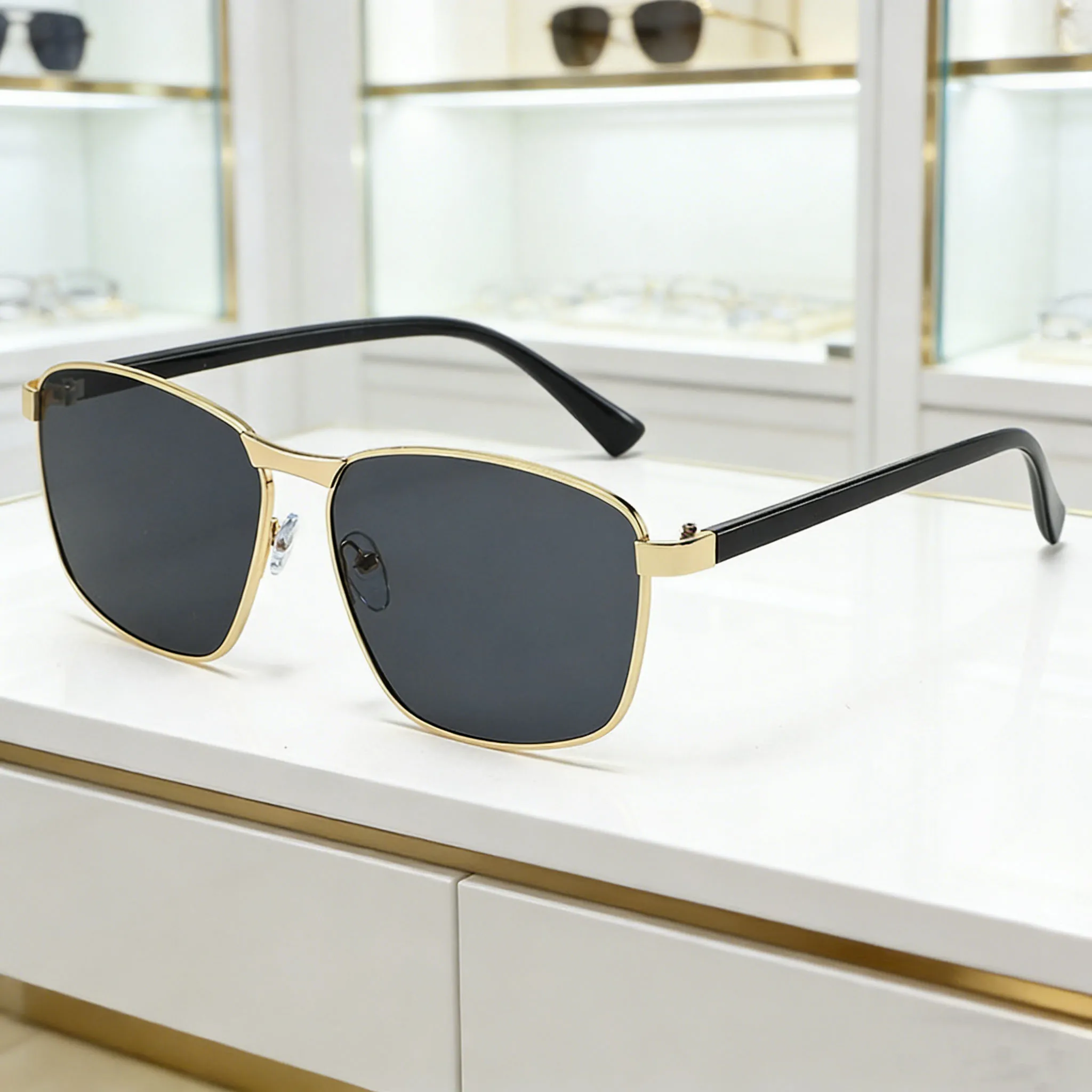 2026 New Fashionable Personalized HD Metal Frame Men's Sunglasses Retro Outdoor Neutral High Quality UV400 Business Glasses
2026 New Fashionable Personalized HD Metal Frame Men's Sunglasses Retro Outdoor Neutral High Quality UV400 Business Glasses